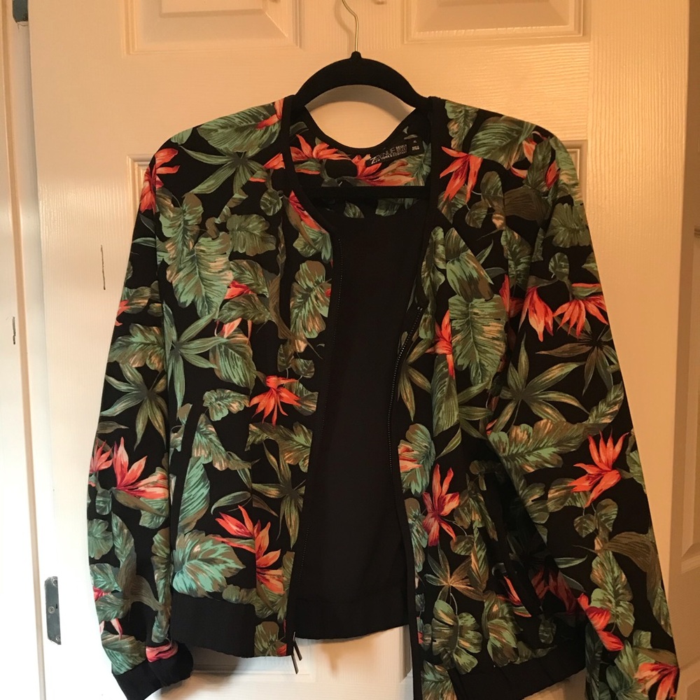 Island Print Jacket
